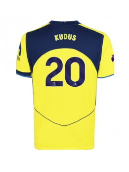 Billige Tottenham Hotspur Mohammed Kudus #20 Tredjedrakt 2025-26 Kortermet